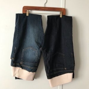 Lot of 2 Liz Lange Maternity Jeans Size 4